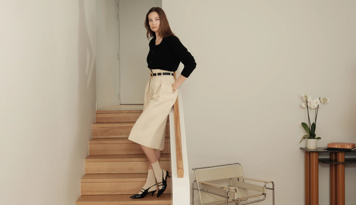 Collectie merino wollen alledaagse sokken voor dames