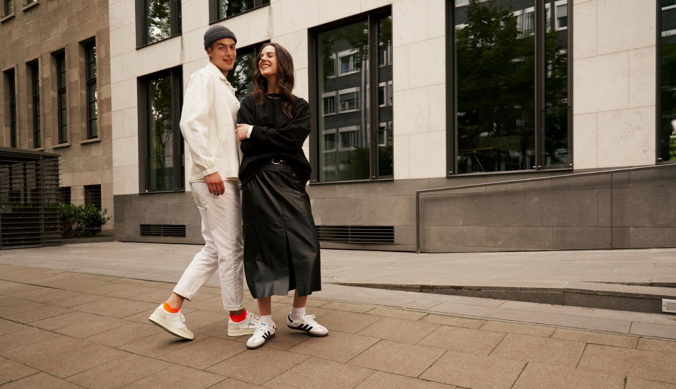 Collectie merino wollen sneakersokken