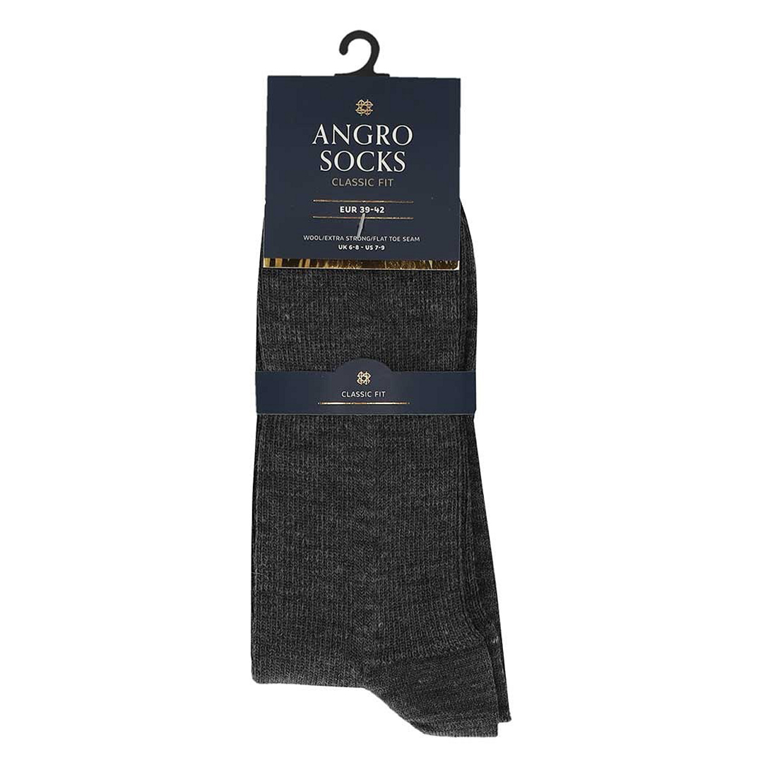 Angro Socks sokkenverpakking, classic fit, antraciet, maat EUR 39-42