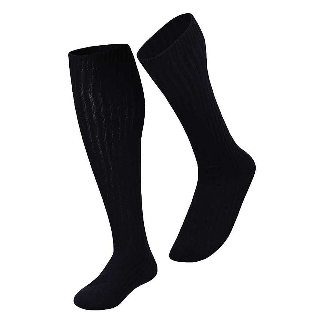 Dikke Kniekousen met Badstof Voetbed