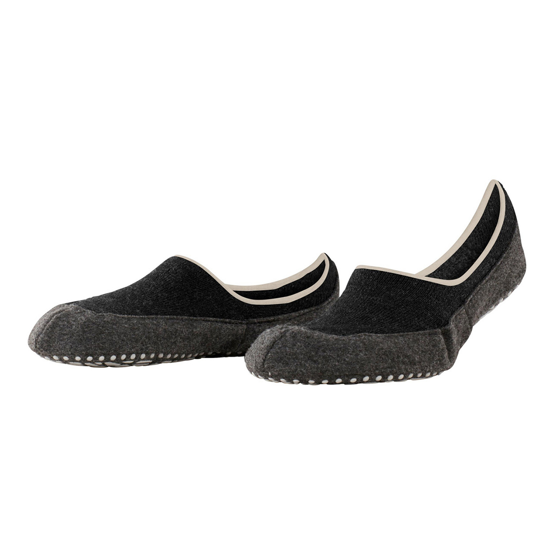 Cosyshoe sloffen heren antraciet, anti-slip zool met noppen