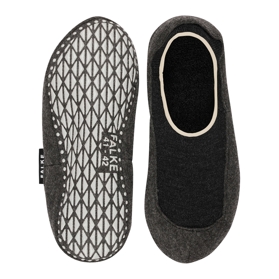 Cosyshoe sloffen heren antraciet, binnenzool en antislip onderzijde