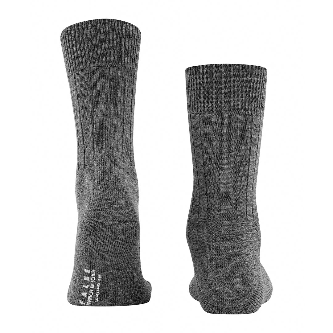 Falke teppich wollen herensokken met badstof