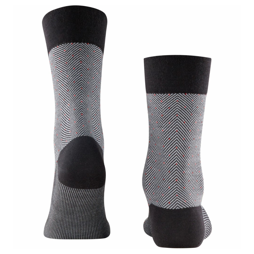 Sensitive Herringbone Heren Sokken met Losse Boord