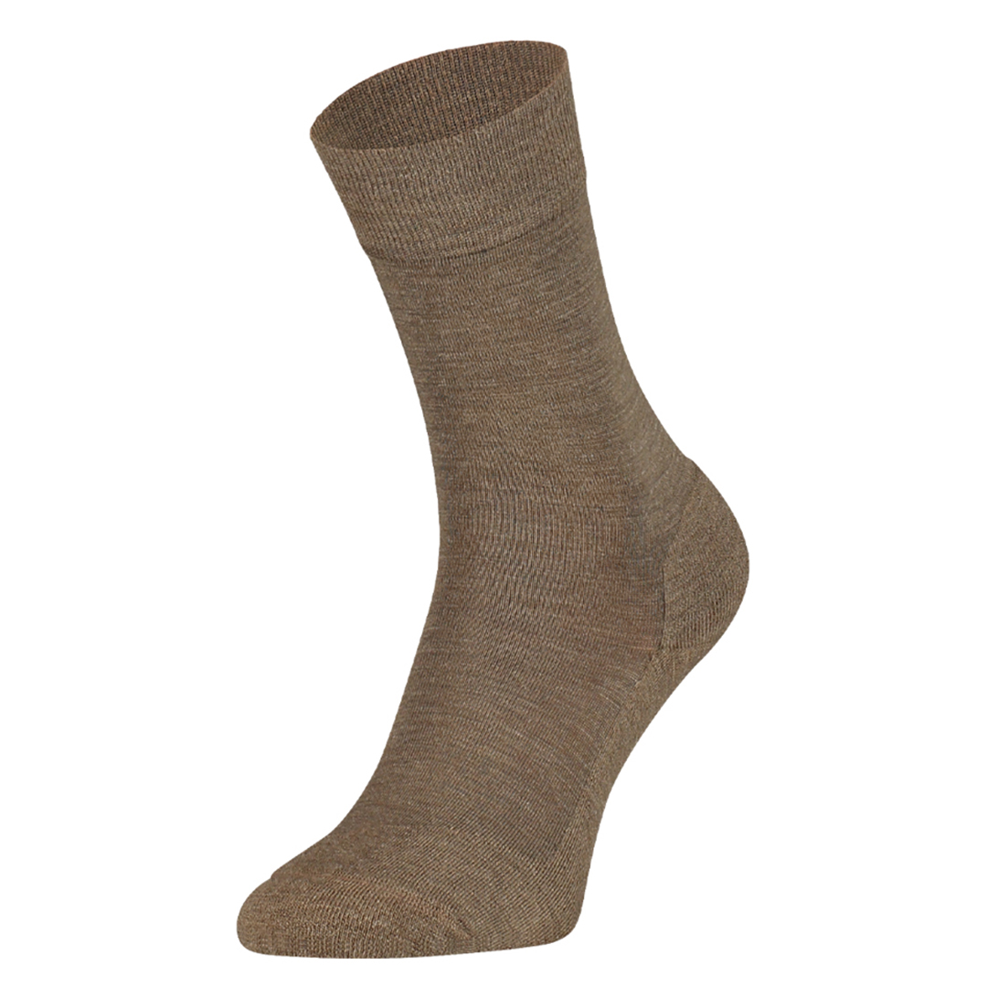 Nette sokken met badstof voetbed, beige