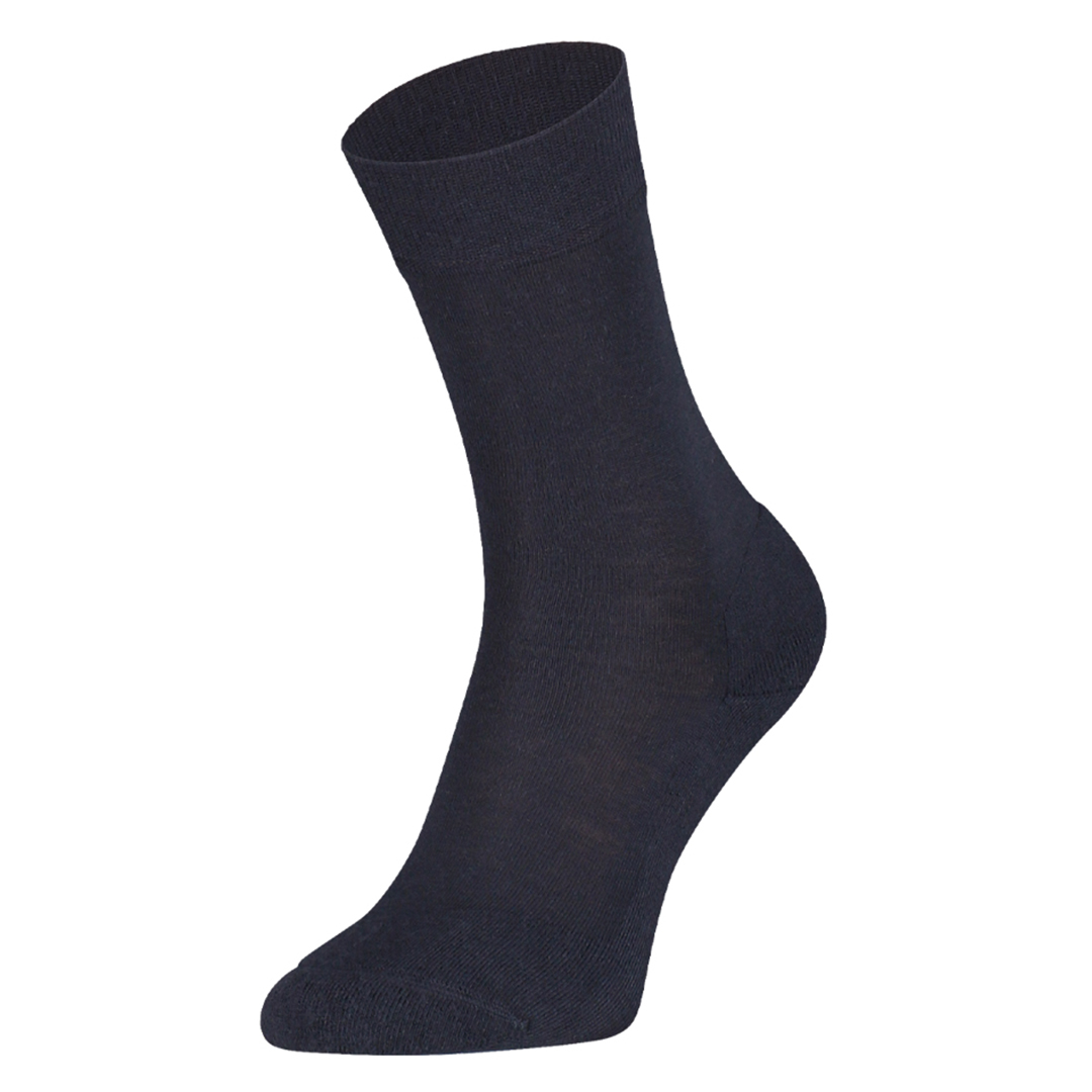 Nette sokken met badstof voetbed, marineblauw