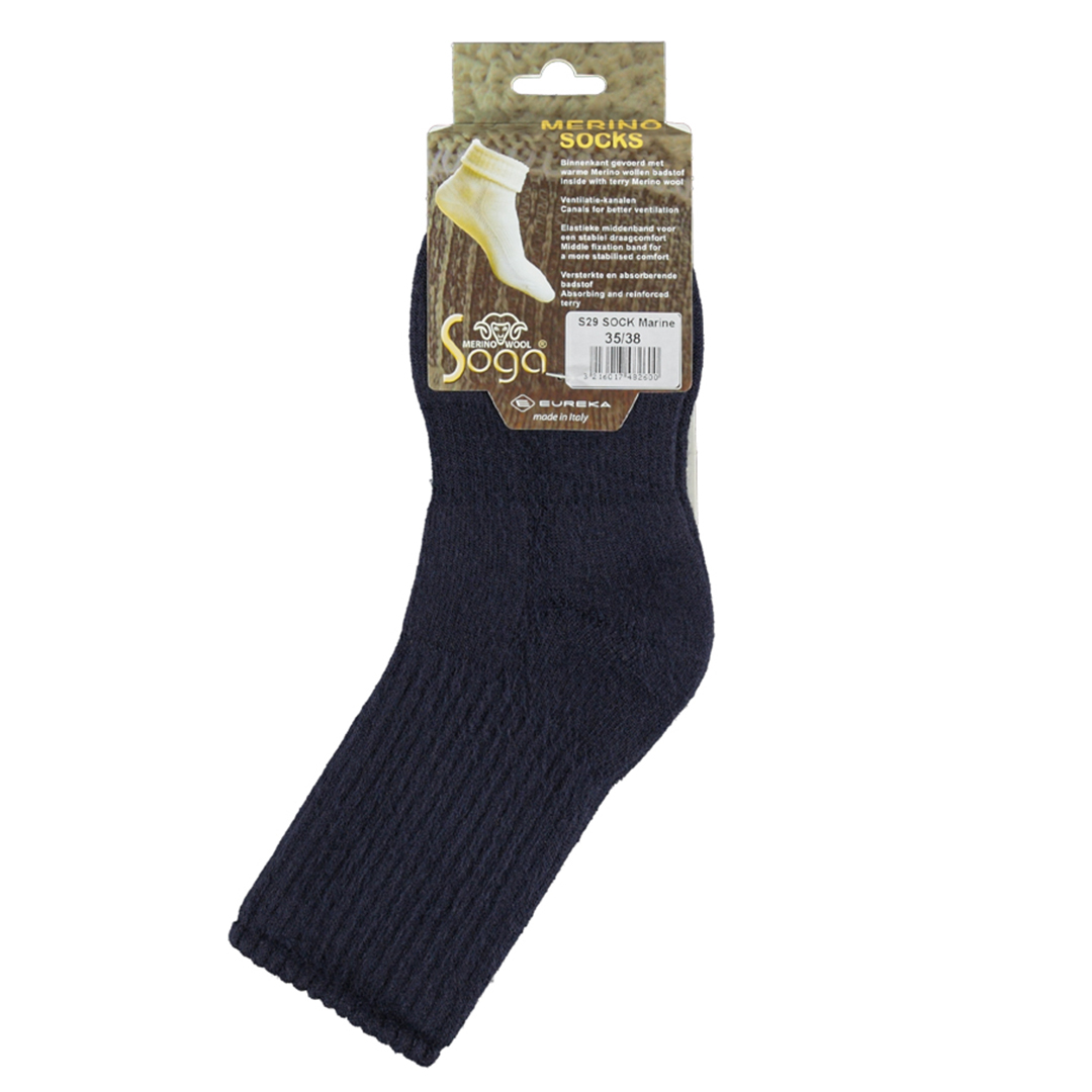 Zachte Sokken met Badstof Voering - S29