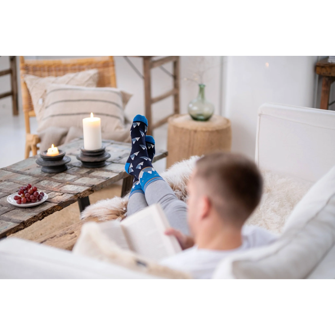 Alledaagse Sokken met Print - Mountains