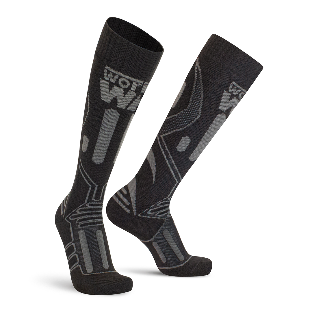 Vermont Compressie Thermo Kniekousen - VERK