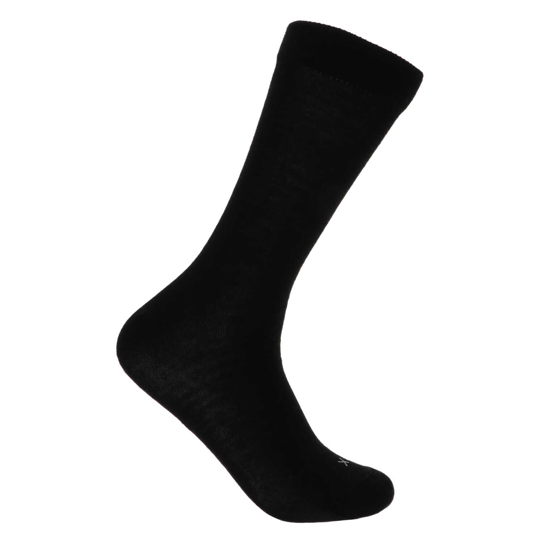 Nette merino sokken met Tencel X12, onyx black