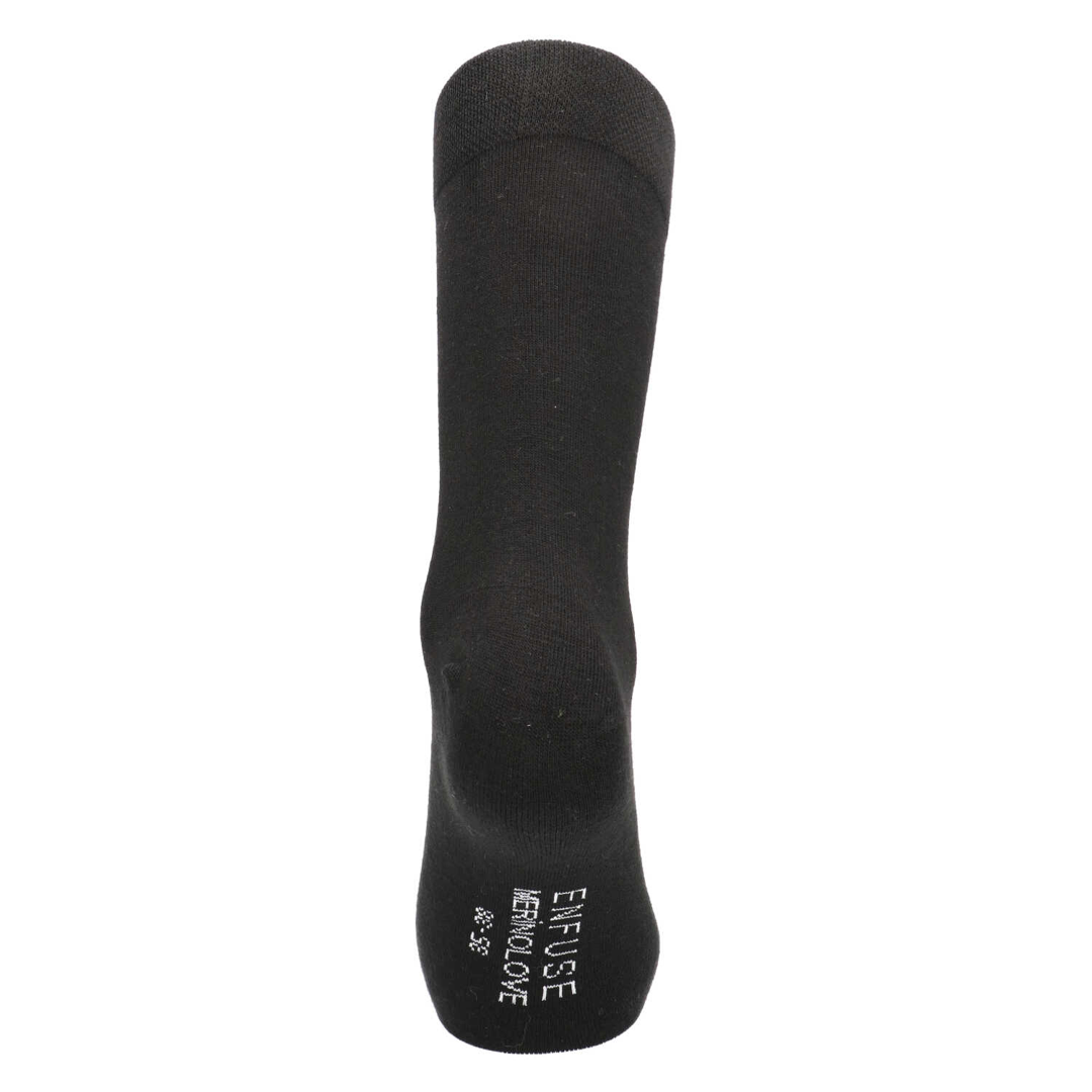 Merino Love Dagelijkse Sokken - Classic – zwart