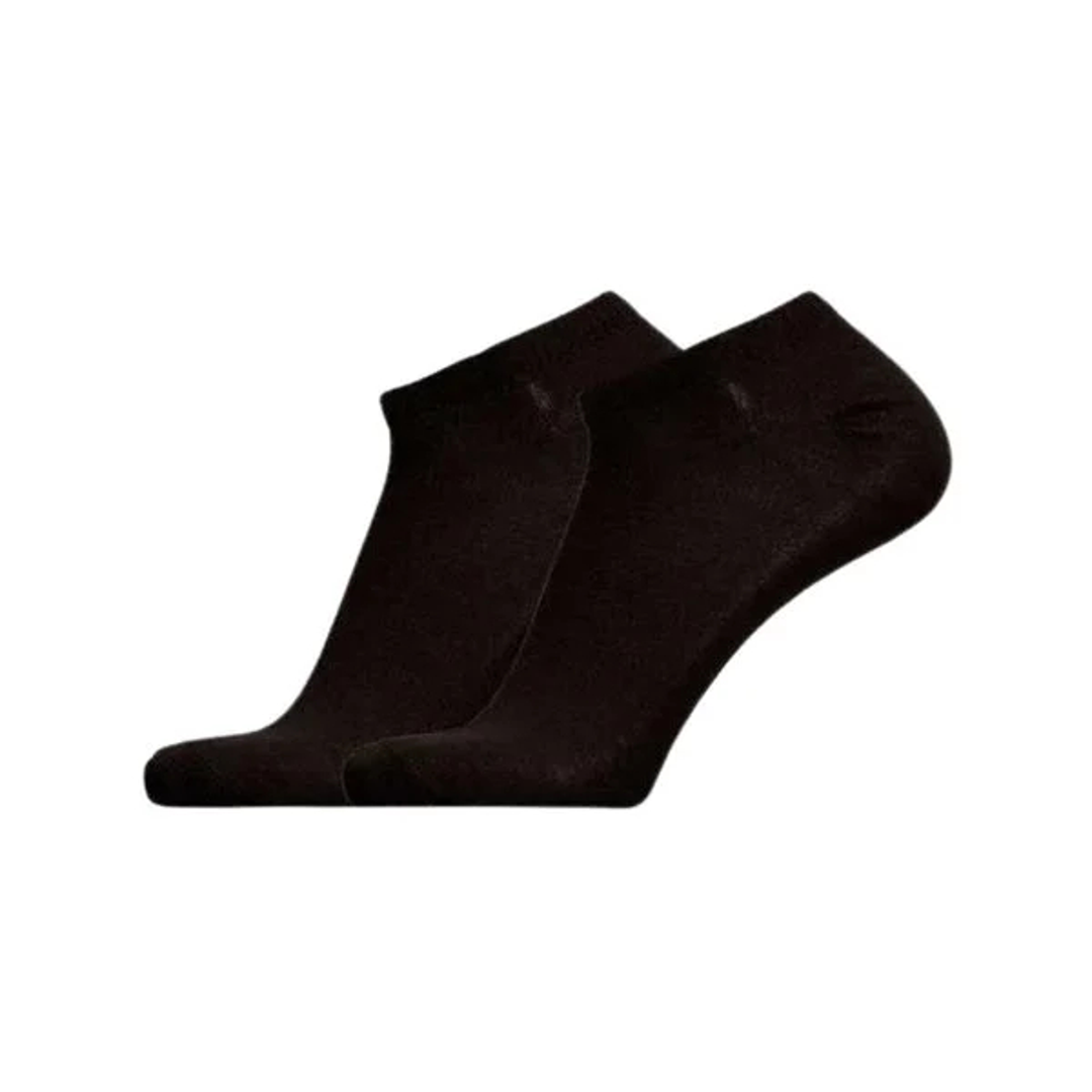 Sneakersokken 2-pack X10 in onyx black, lage enkelsokken