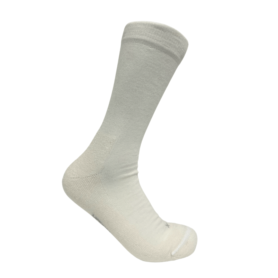 Alledaagse sokken met badstof zool, natural (crème) Tencel™