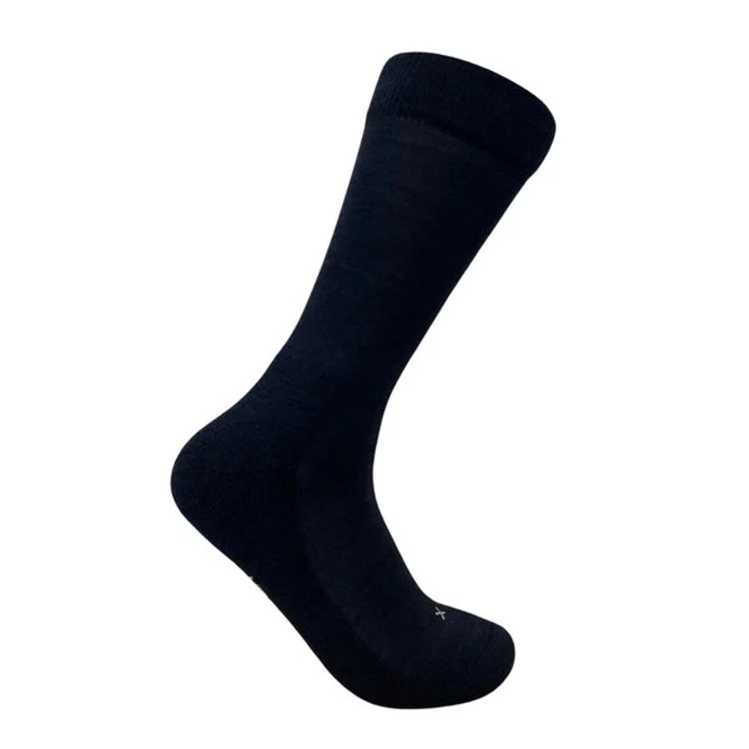 Alledaagse sokken met badstof zool, midnight blue