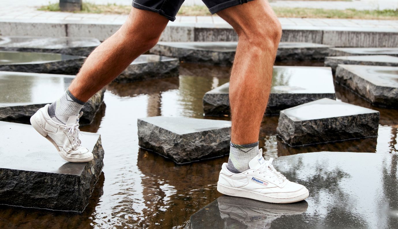 Heren quarter sok merino wol