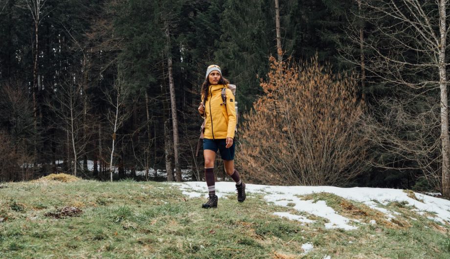 Collectie merino wollen wandelsokken voor dames