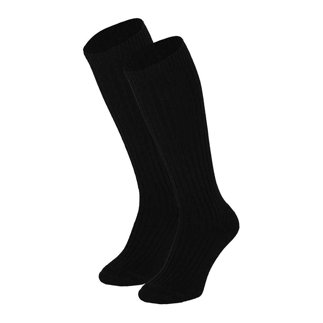 Dikke Kniekousen met Badstof Voetbed