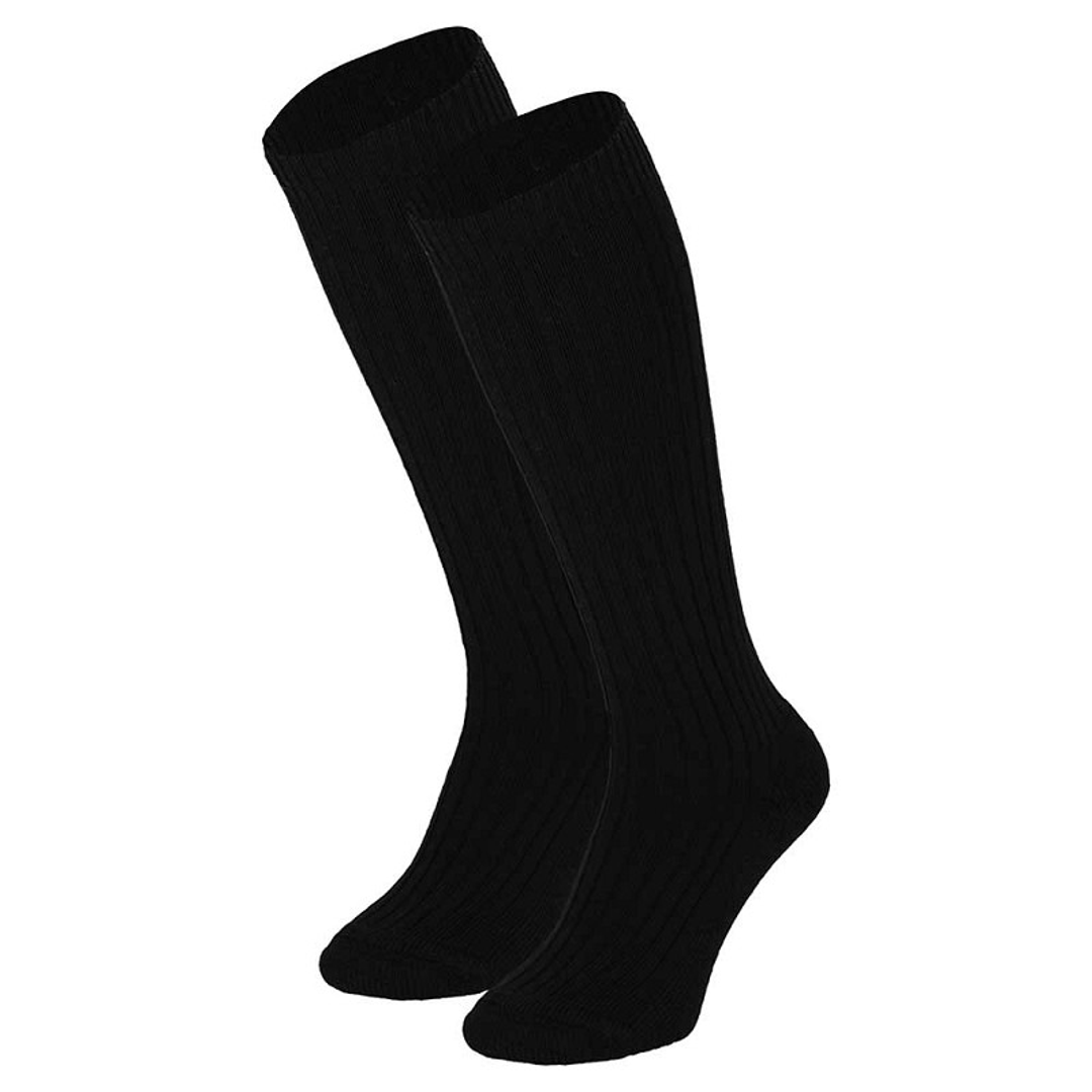 Dikke Kniekousen met Badstof Voetbed