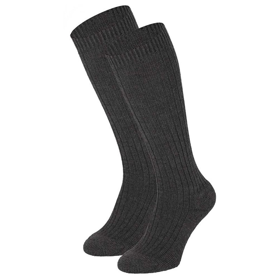 Dikke Kniekousen met Badstof Voetbed