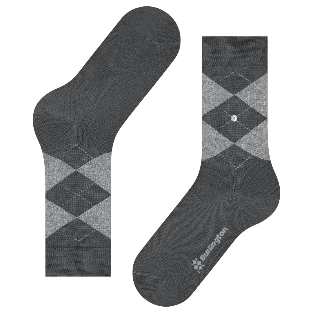 Marylebone Argyle Damessokken met Glitter