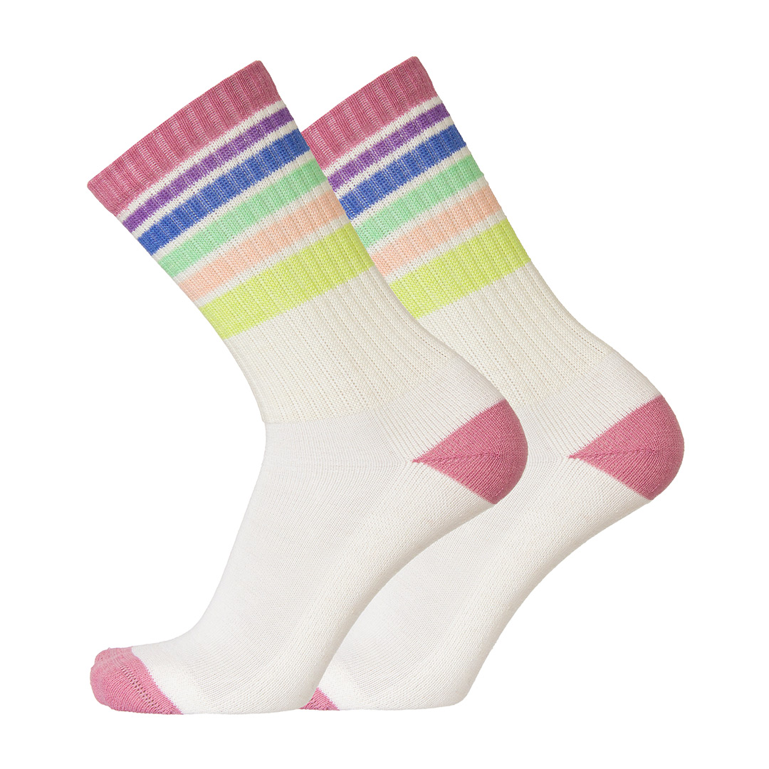 Lifestyle Tennis- en Padelsokken met Strepen