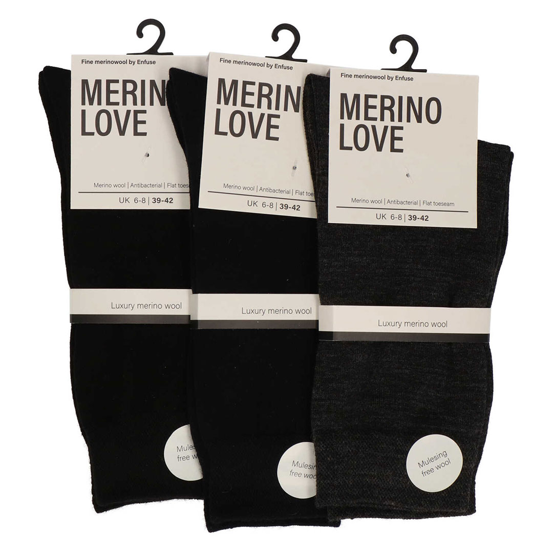 Merino Love Dagelijkse Sokken - Classic – alle kleuren