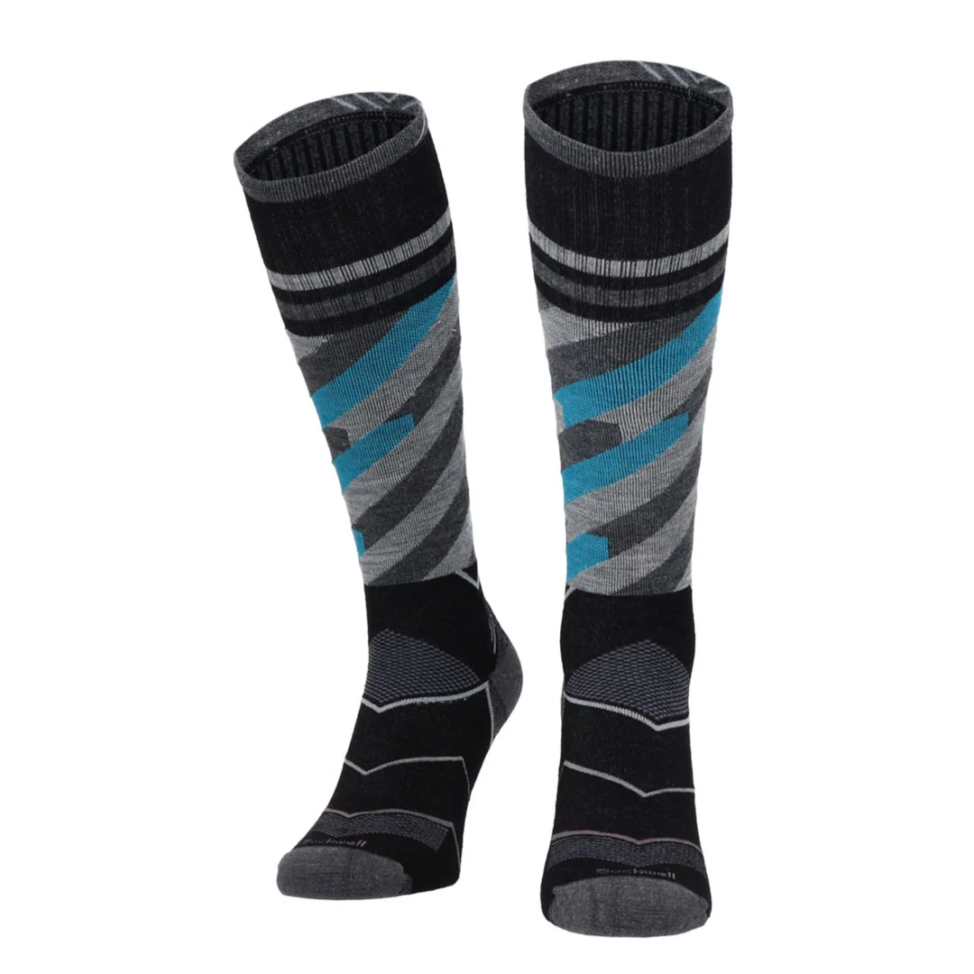 Sockwell Cyclone Dames Sport-Compressiekousen met Bamboe – zwart